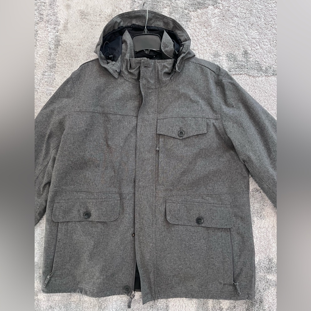 LL Bean 3 In 1 Jacket Mens Size XL Hooded Liner Primaloft Parka Winter - Picture 3 of 12